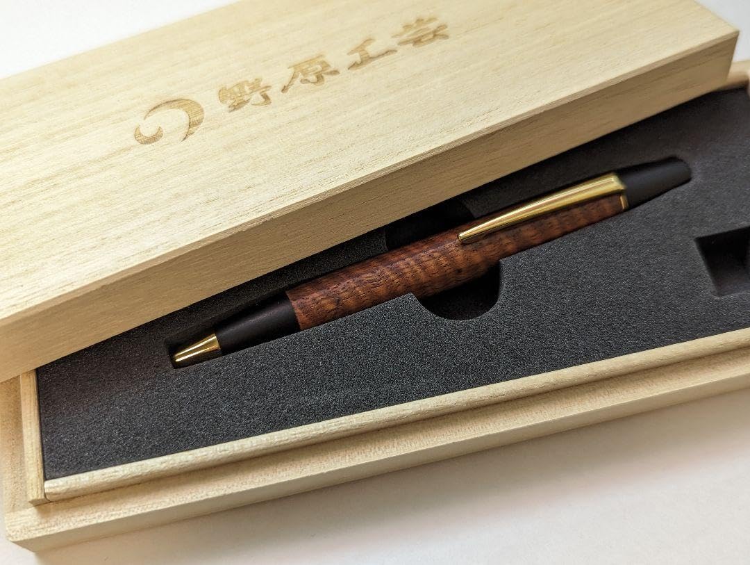 野原工芸 本花梨虎杢 ロータリー Amazon.co.jp: 野原工芸 新型シャーペン 本花梨虎杢 限定樹種