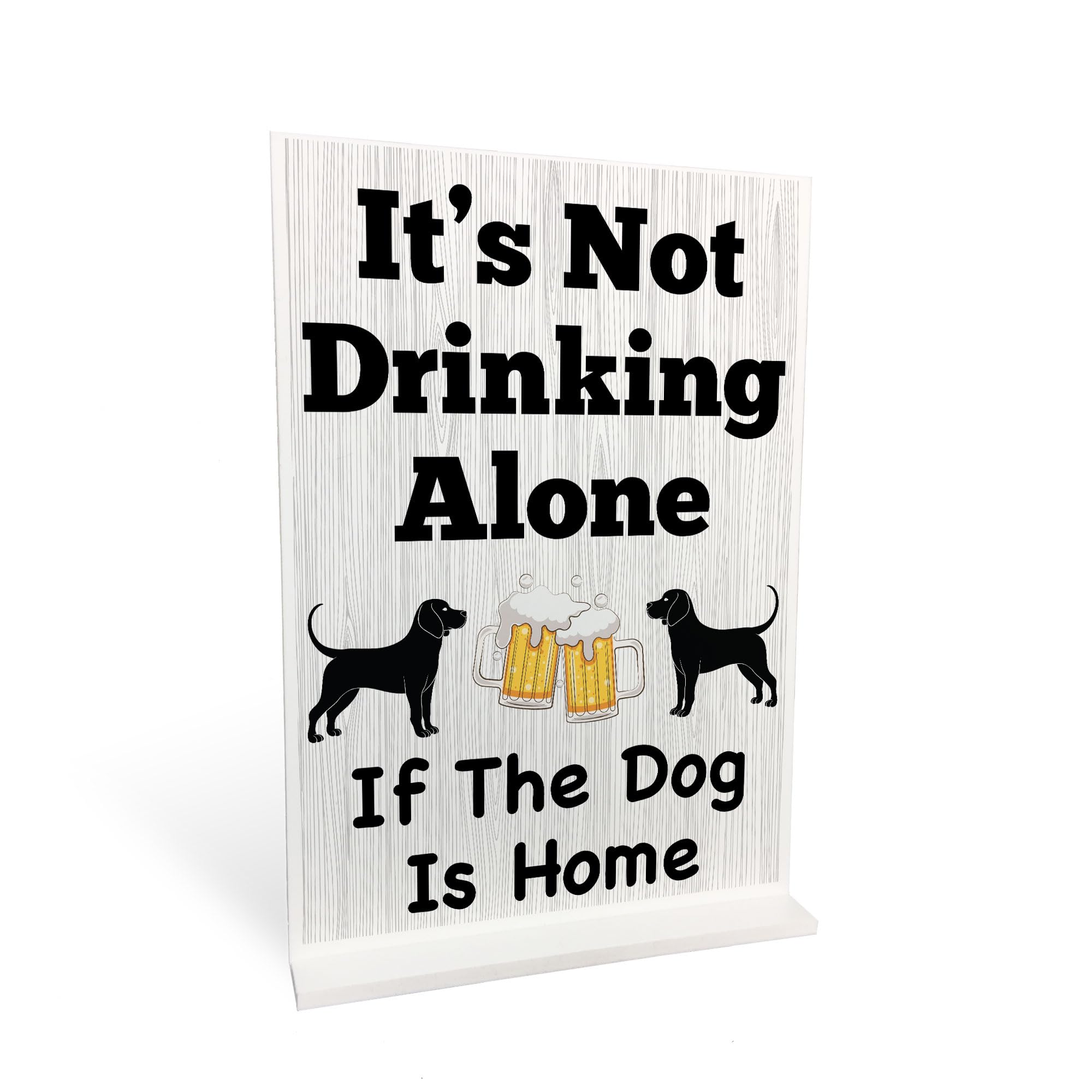 Red Ocean GARDEN BAR Funny Standing Sign Man Cave Shed Garage Plaque Alcohol Gift Beer Gifts For Men Women