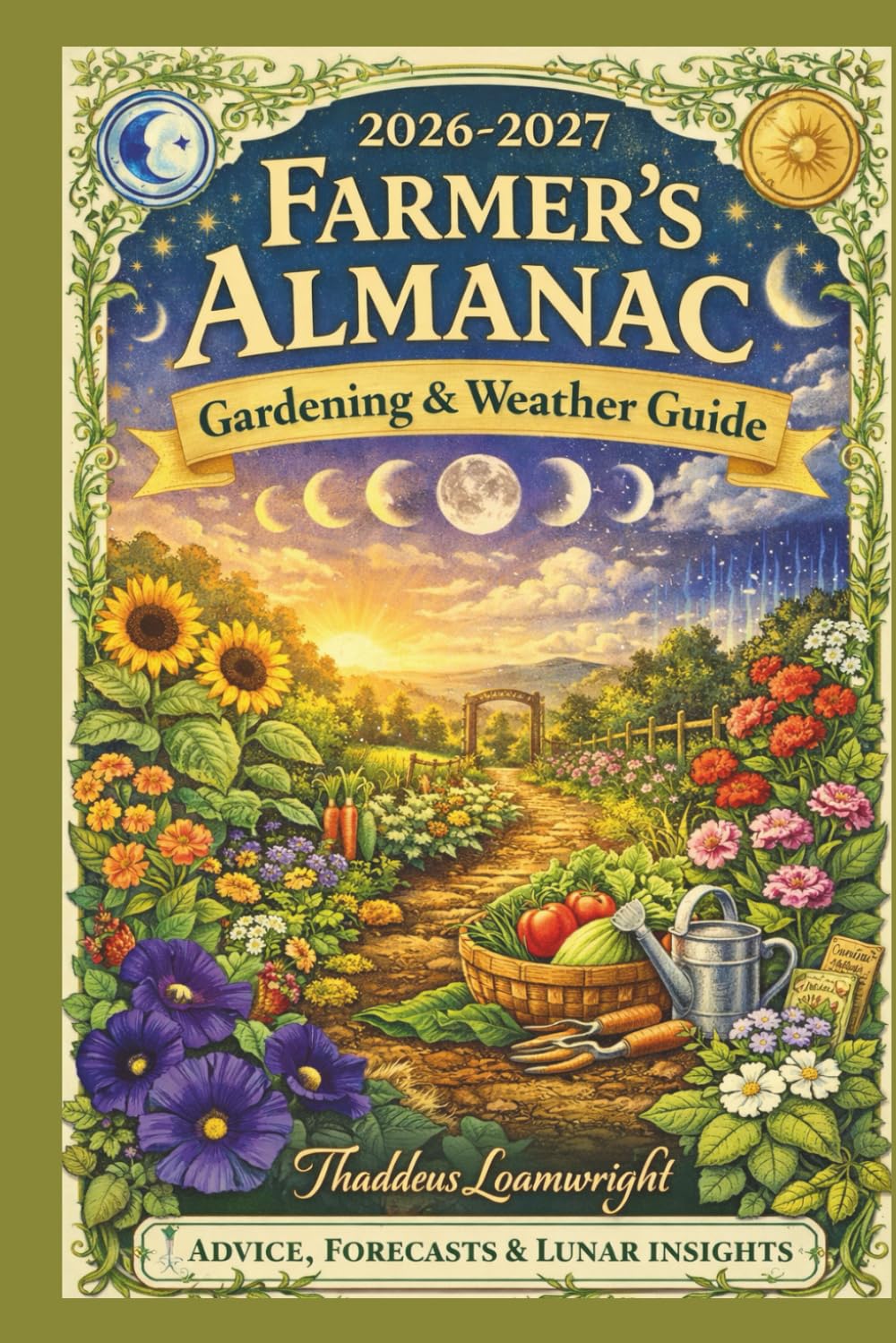 2026-2027 Farmer’s Almanac Gardening & Weather Guide: Accurate Forecasts and Lunar Insights for Success