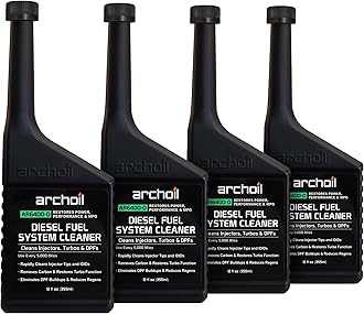 Archoil AR6400-D Diesel Fuel System Cleaner (Four Pack) - Cleans Injectors, Turbo & DPF