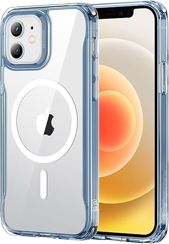 Vista 671 de ESR Funda para iPhone 15 Pro Max, compatible con MagSafe, de grado militar, negro transparente