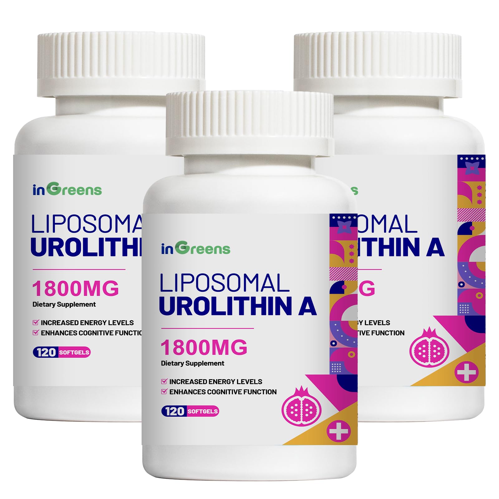 Urolithin A Supplement 1800mg 3Pack
