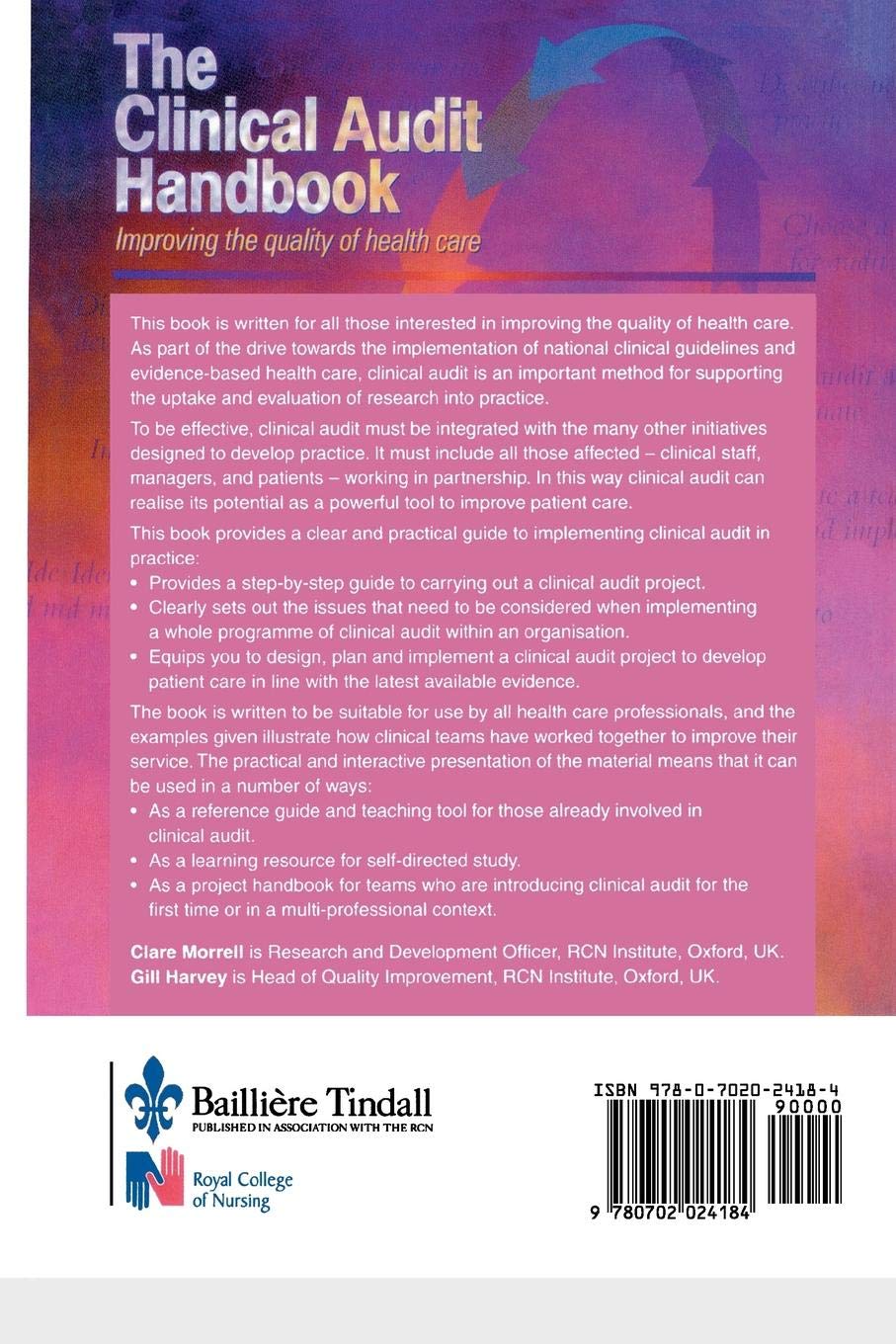 The Clinical Audit: Improving the Quality of Health Care