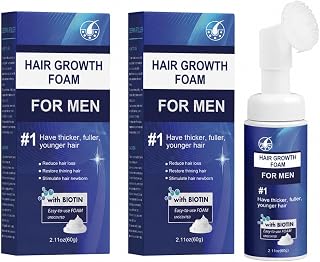 Anti-Hair Loss Hair Growth Serum for Men and Women | Hair Care Mousse Spray Reduces Hair Fragility, Promotes Thicker, Fuller Hair Growth