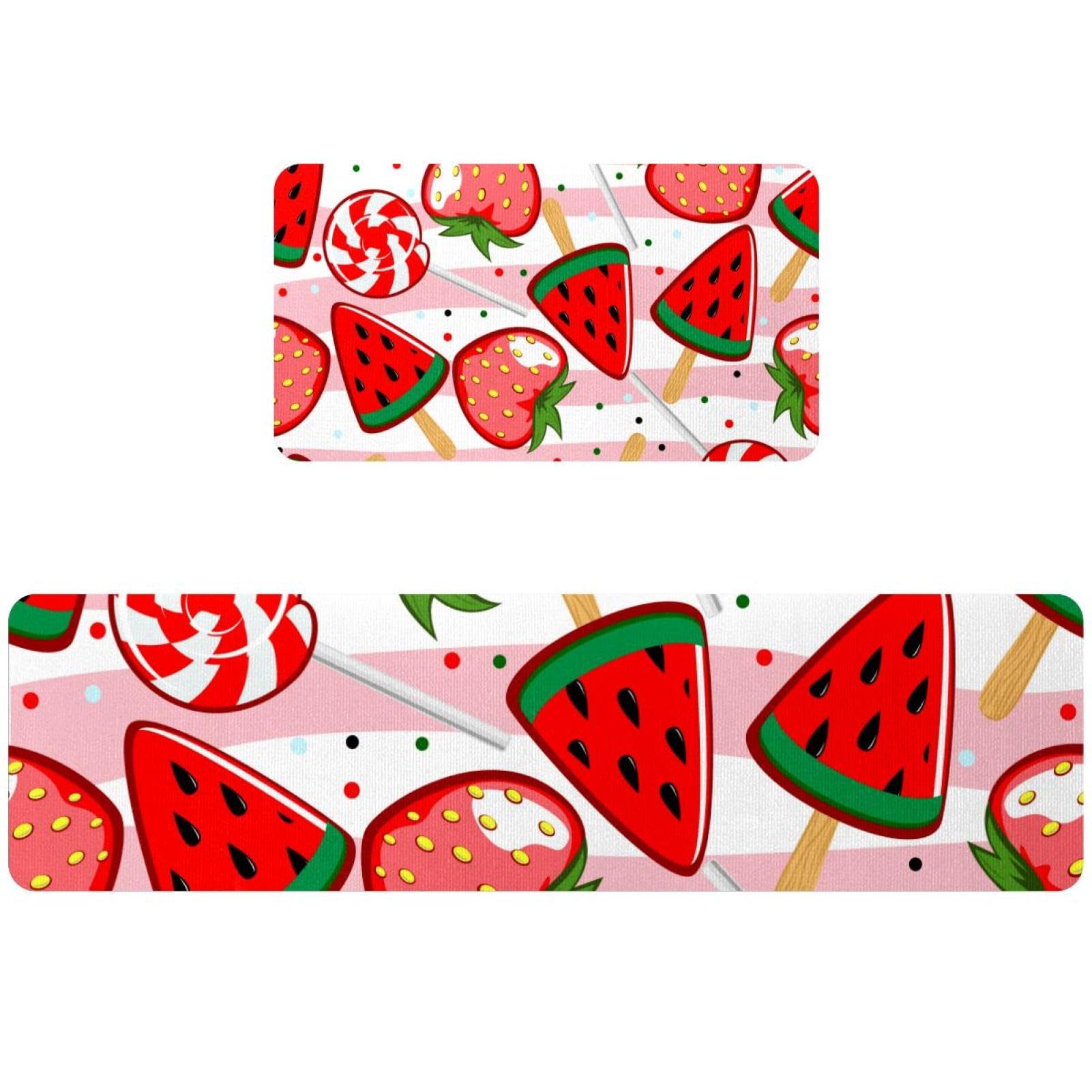 Tapis de cuisine antidérapants et lavables lot de 2 pour la sécurité de votre sol