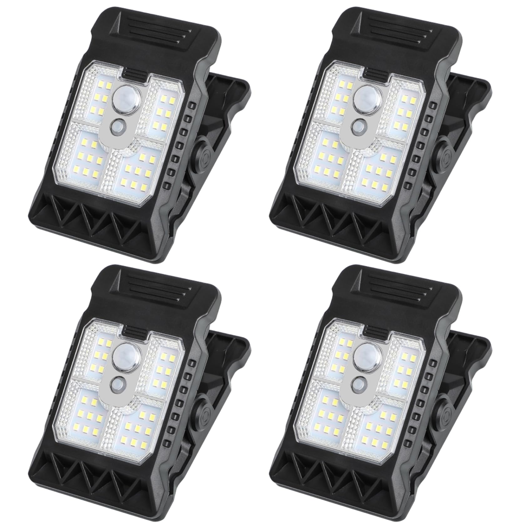 Lampe solaire à pince extérieure pour sécuriser les zones sombres du jardin et de la maison
