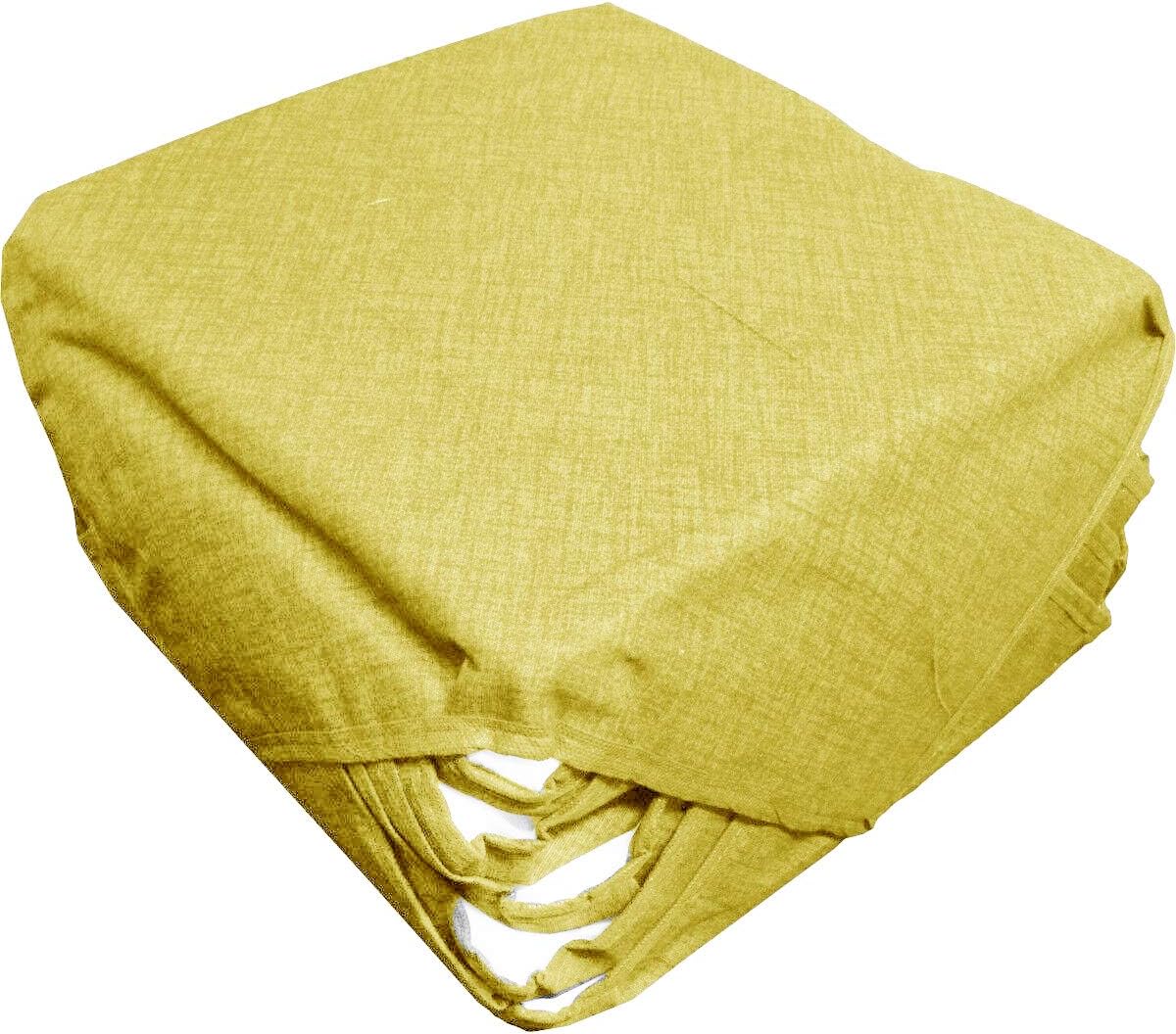 Coprisedie Imbottiti Russo Tessuti - 6 Cuscini Cucina Con Alette In Tessuto Vietri