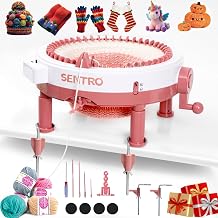 SENTRO Upgraded 48 Needles Knitting Machine with Row Counter