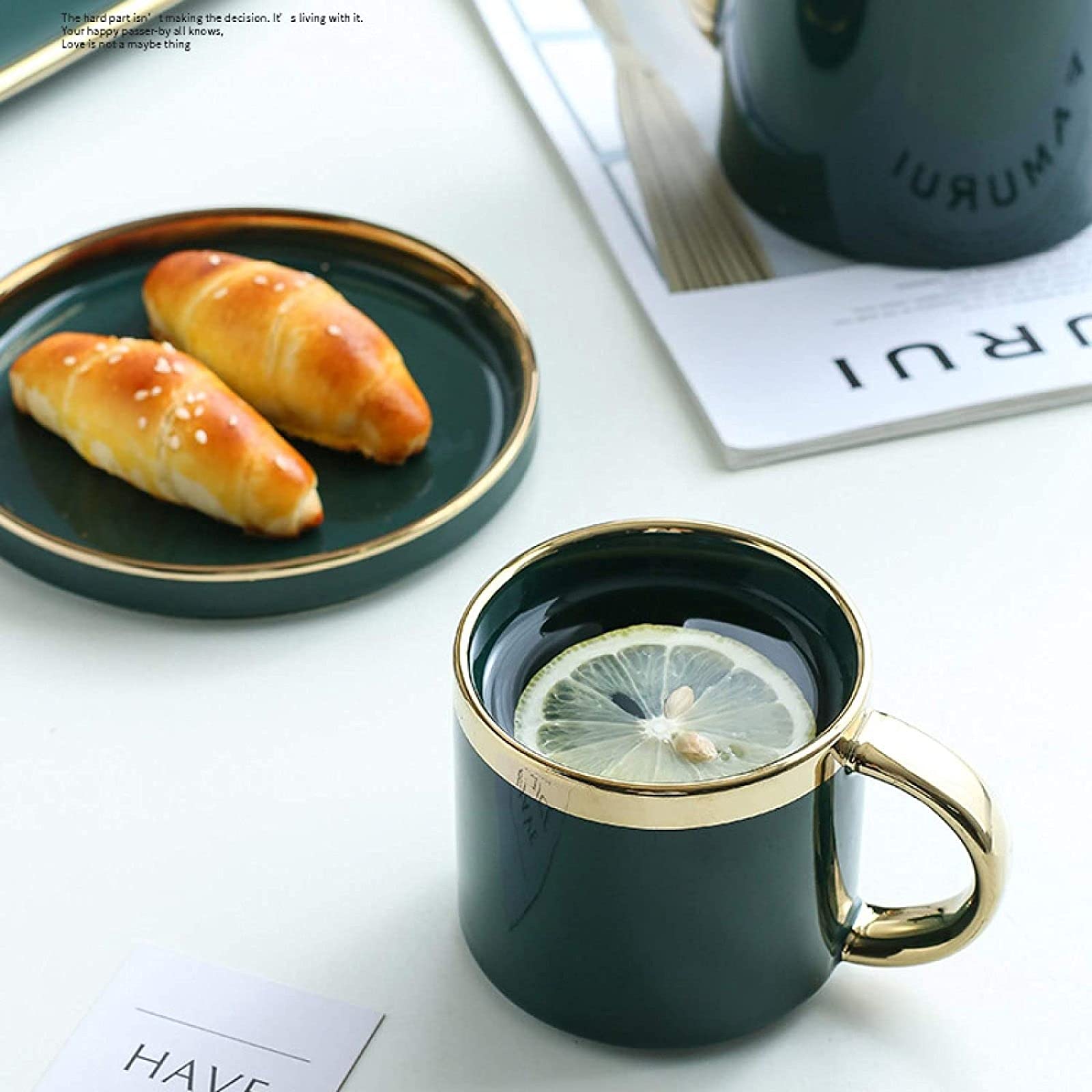 Zestaw do herbaty dla dorosłych Chiny ceramiczny zestaw do herbaty porcelanowe zestawy do herbaty z czajnikiem - zestaw 4 filiżanek do kawy do gospodarstwa domowego, 5 sztuk