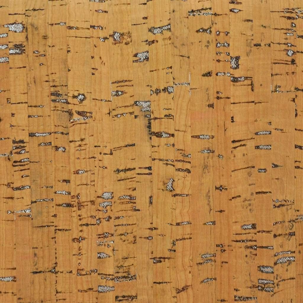 Belagio Enterprises Real Cork Fabric – Style 98-02 Metallic Black/Gold – 18 inch x 15 inch Sheet – Ideal for DIY Crafts, Bags & Home Décor