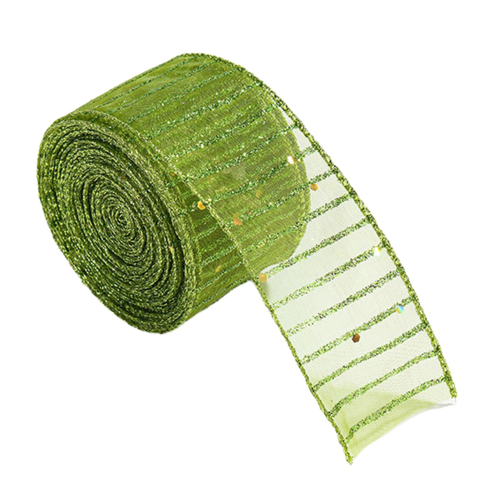 Buxuaaaa Luxurious Christmas Ribbon Beautiful Wrapping Ribbon Selection Packaging Tree