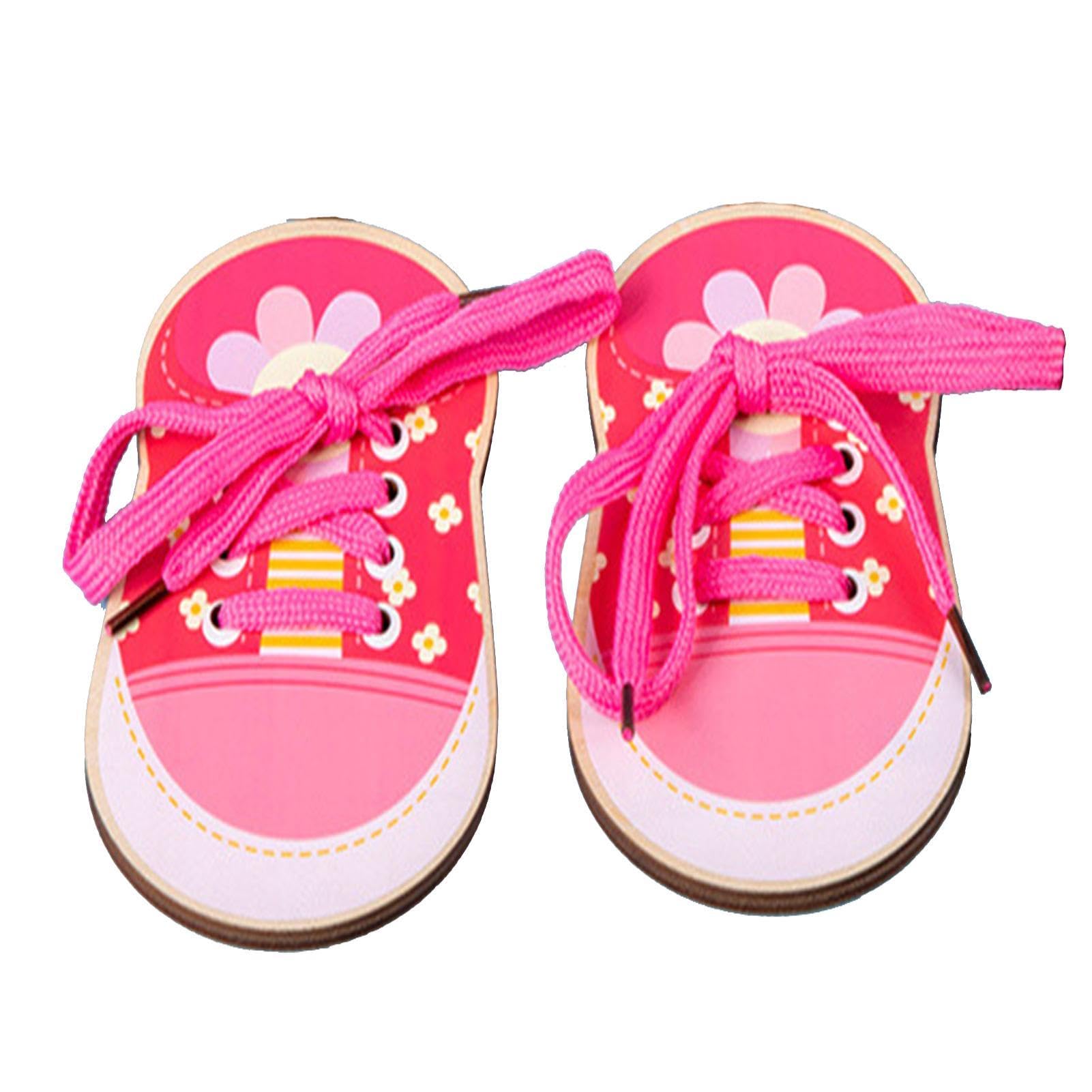 JOUET EN BOIS POUR APPRENDRE A NOUER DES LACETS DE CHAUSSURES 3 A 6 ANS | Store