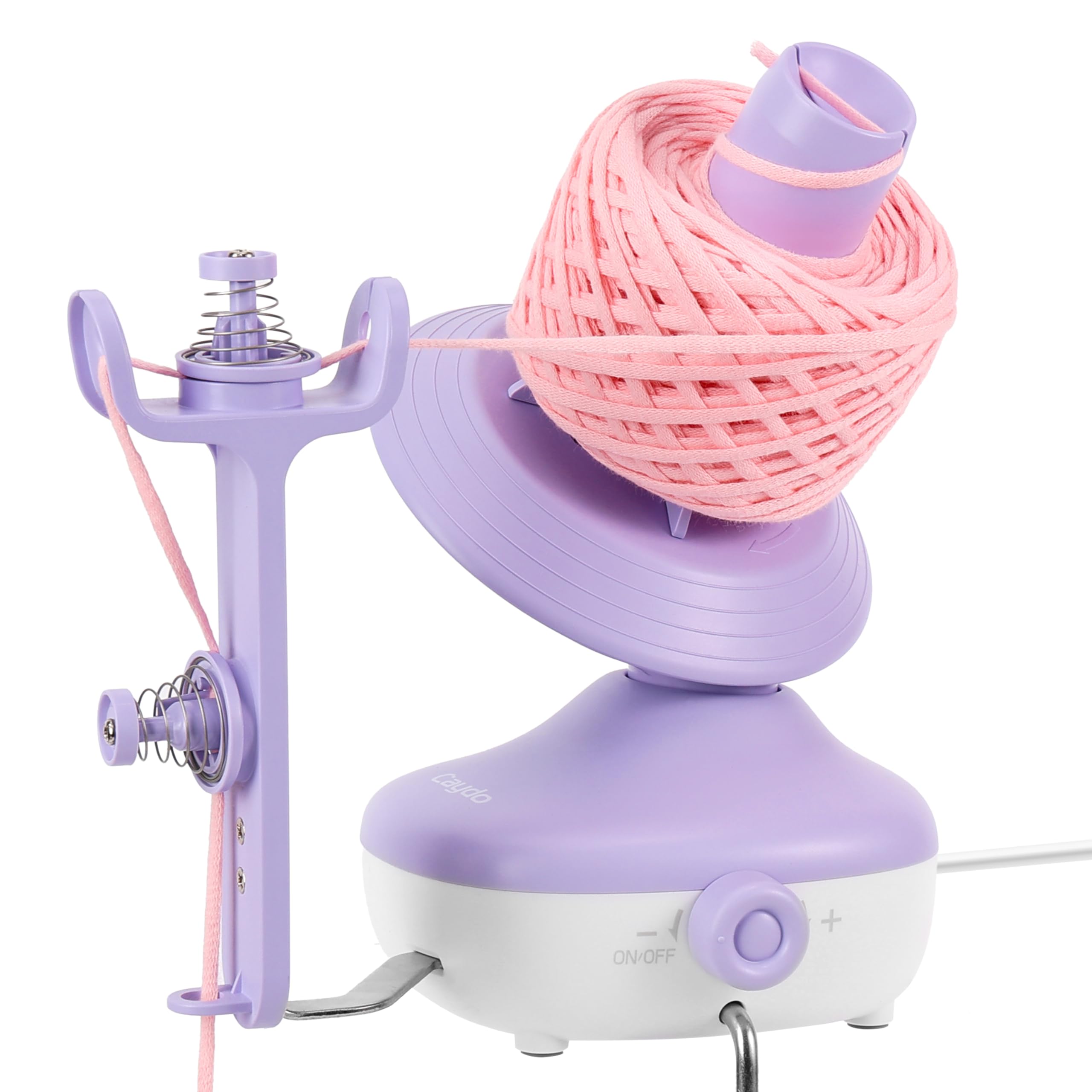 Caydo Gomitolatore Elettrico, Automatico Avvolgitore Maglieria Uncinetto