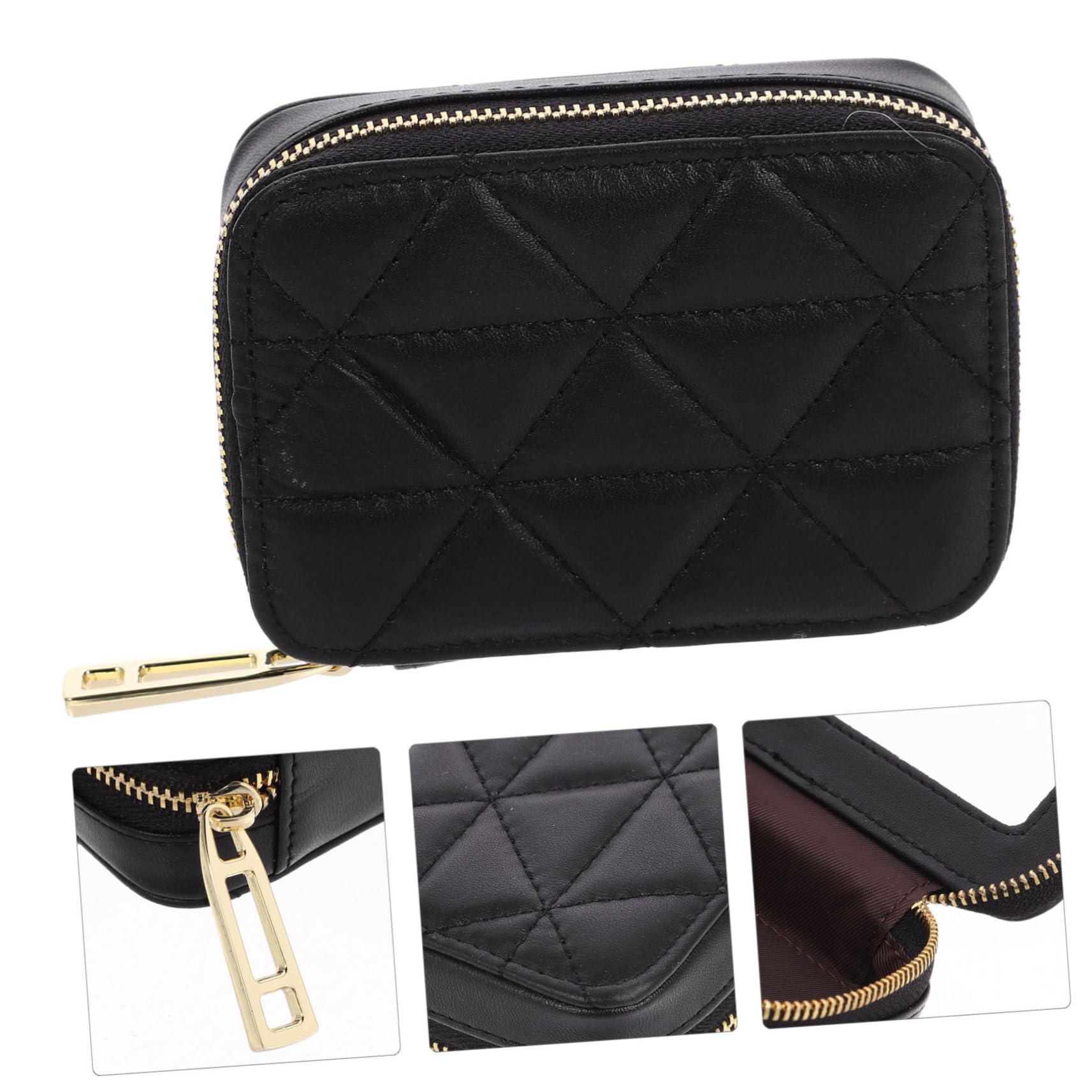 2pezzi Borsa Piccola Per Trucco Con Specchio Pochette Per Rossetto e Monete Per Viaggi e Attività All Aperto Facile Da Trasportare e Utilizzare