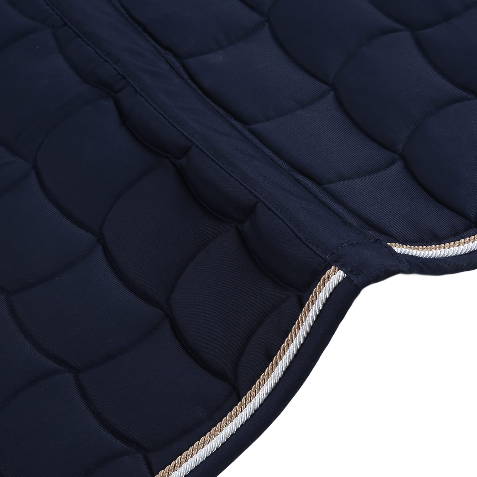 Mantilla Universal, Fuerte Doble Cuerda para Caballo Mantilla Ligera para Caballos(azul marino)