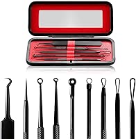 Vista 1 de Takibird Kit de herramientas para eliminar puntos negros, herramienta para eliminar espinillas, acné, comedia, espinillas, herramienta extractora