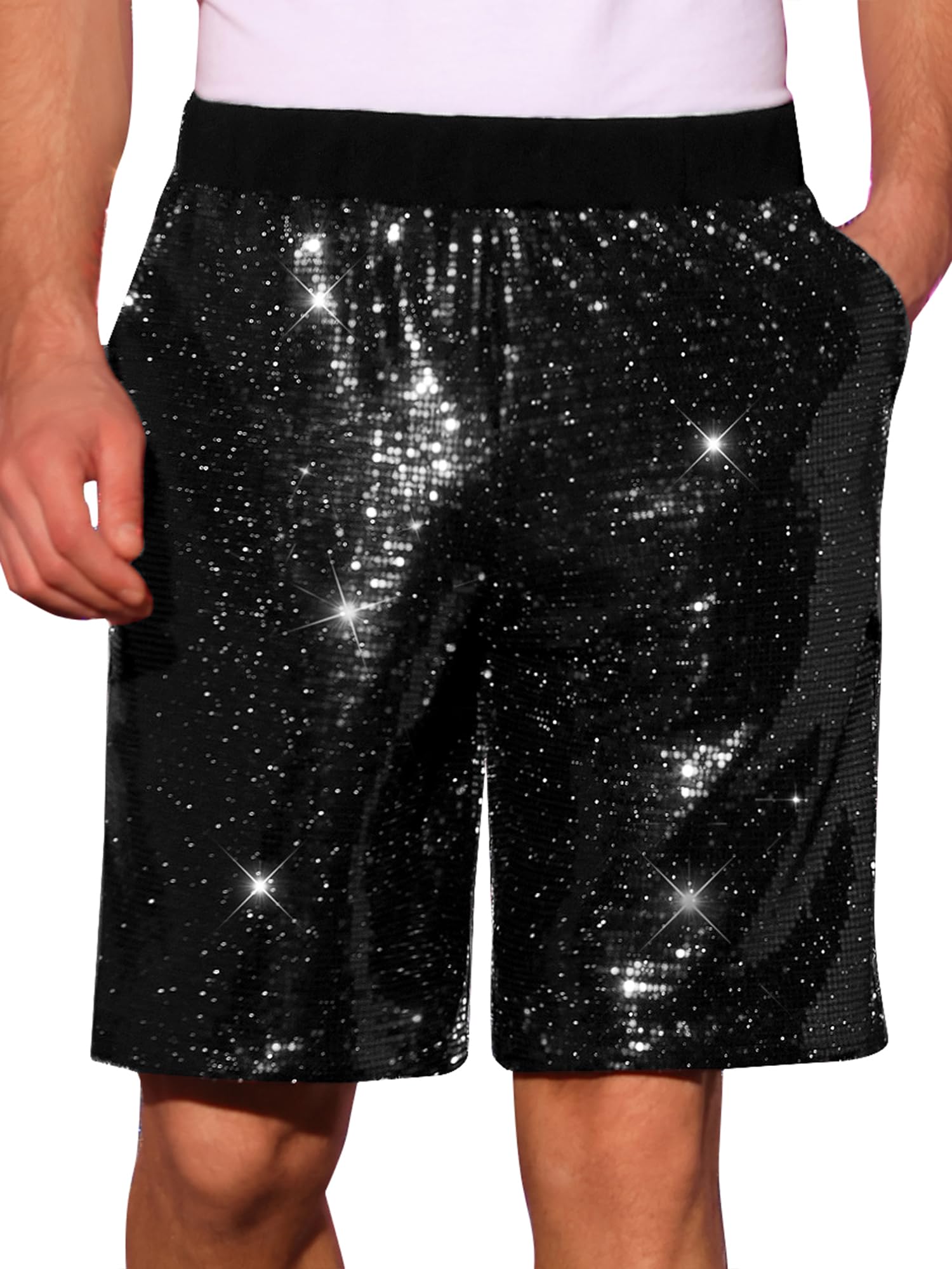 Short à paillettes homme pour un look de soirée sans inconfort - 6