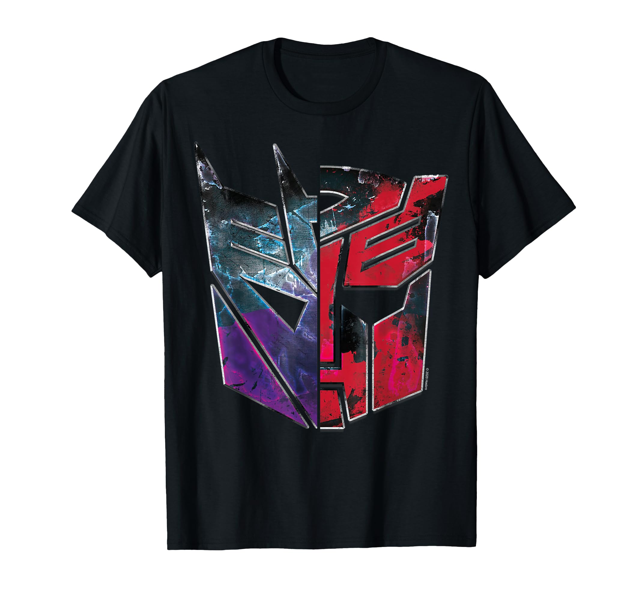 War for Cybertron Decepticon Autobot Split T-Shirt