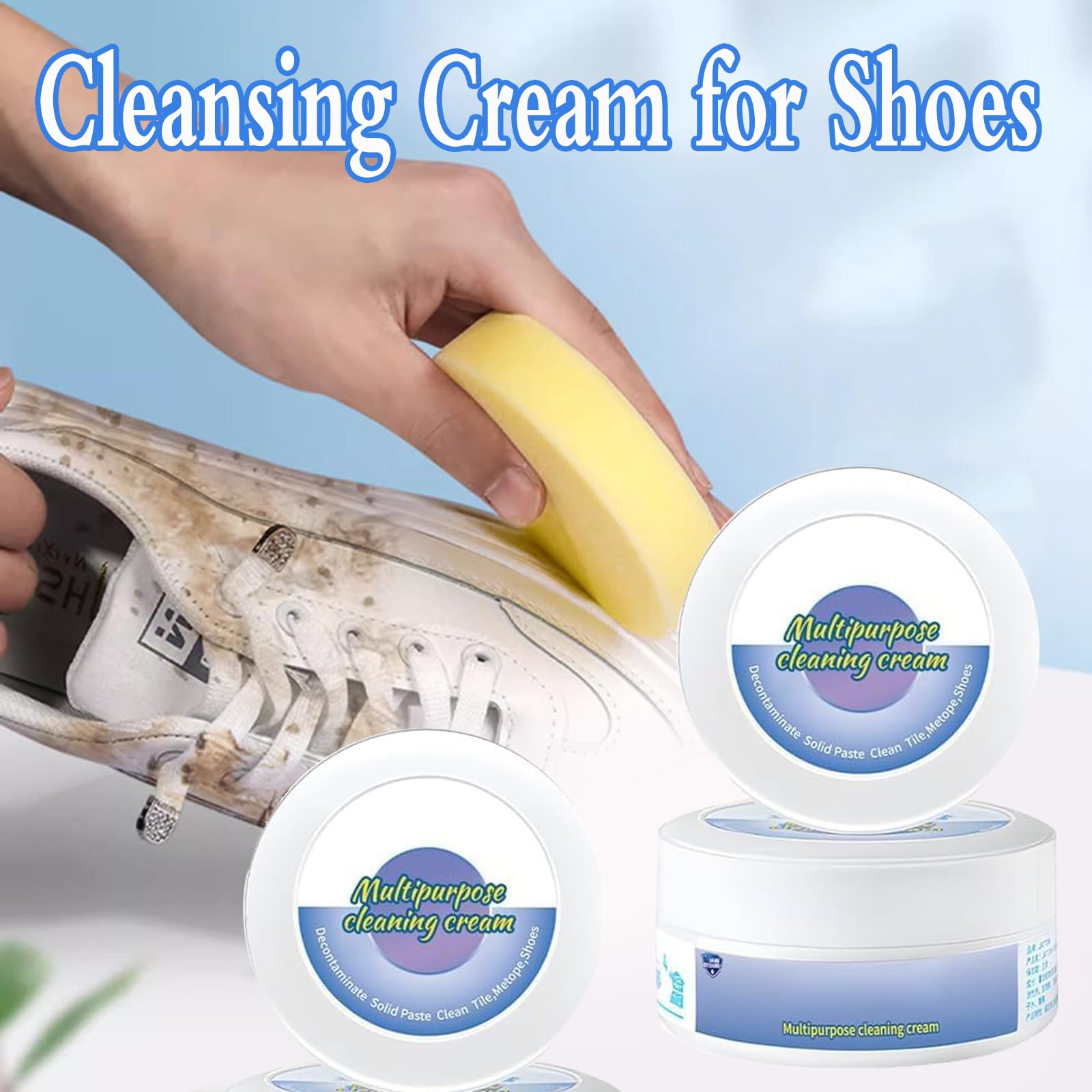 Protector Repelente Al Agua Para Zapatos Wet Blocker - 75ml, Con Aplicador De Esponja, Para Cuero Y Ante