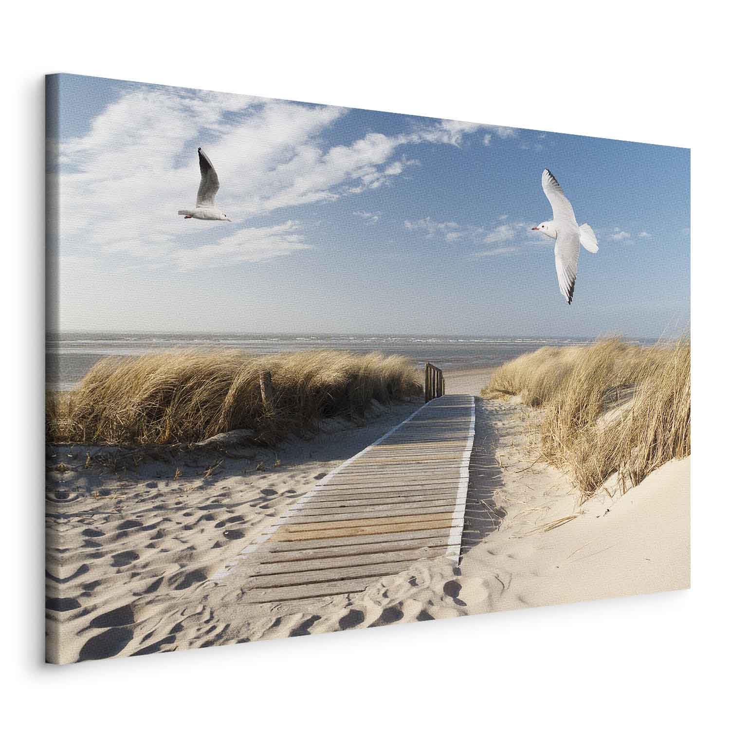 murando - Quadro Moderno per Soggiorno, Paesaggio, 120x80 cm | Chiodi Inclusi, 1 Pezzo, Murale Arte, Stampe da Parete, Resistenti Allo Sbiadimento, Produzione Europea