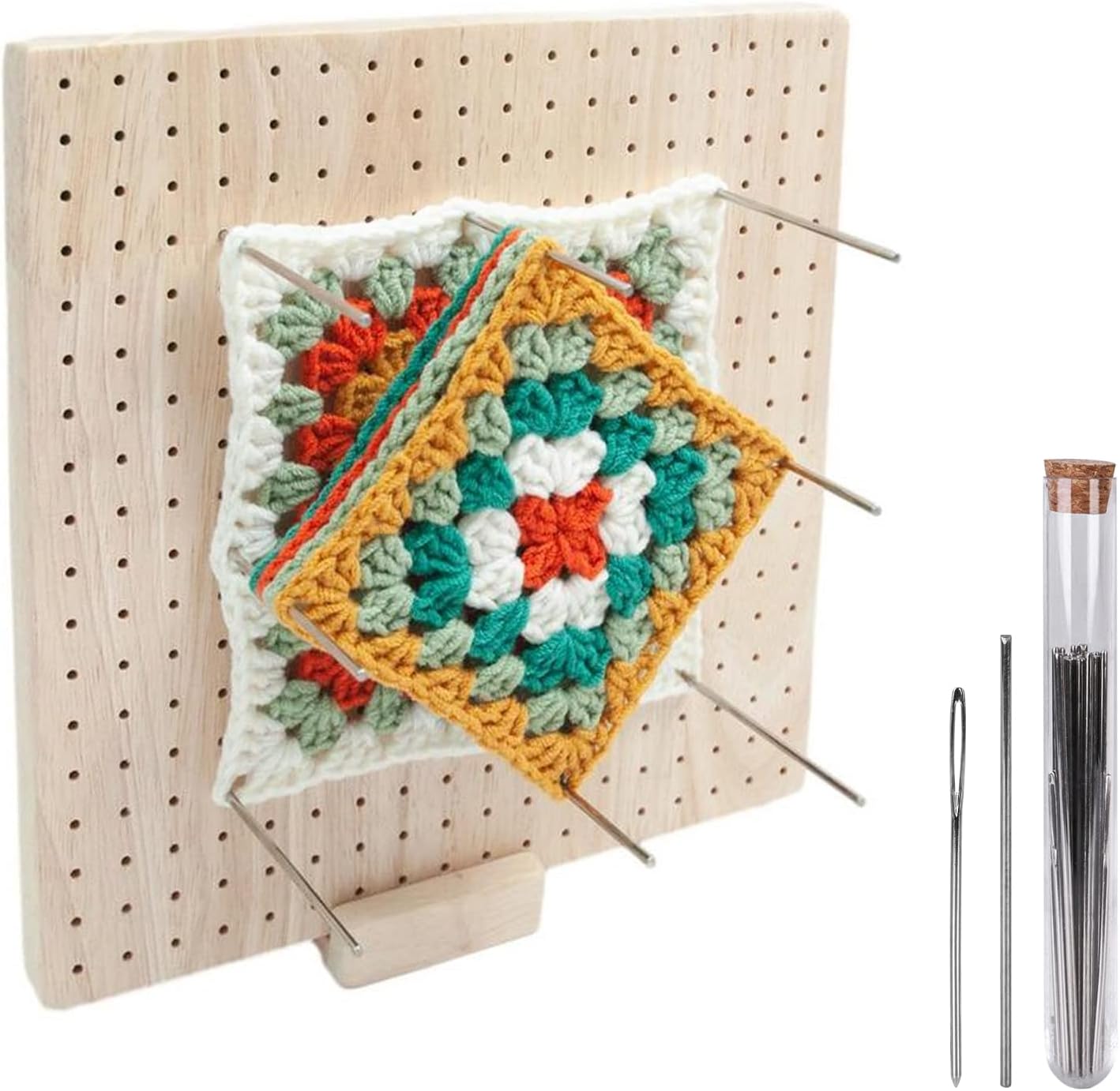 NASHARIA Crochet Blocking Board 9.25 Inches Blocking Board