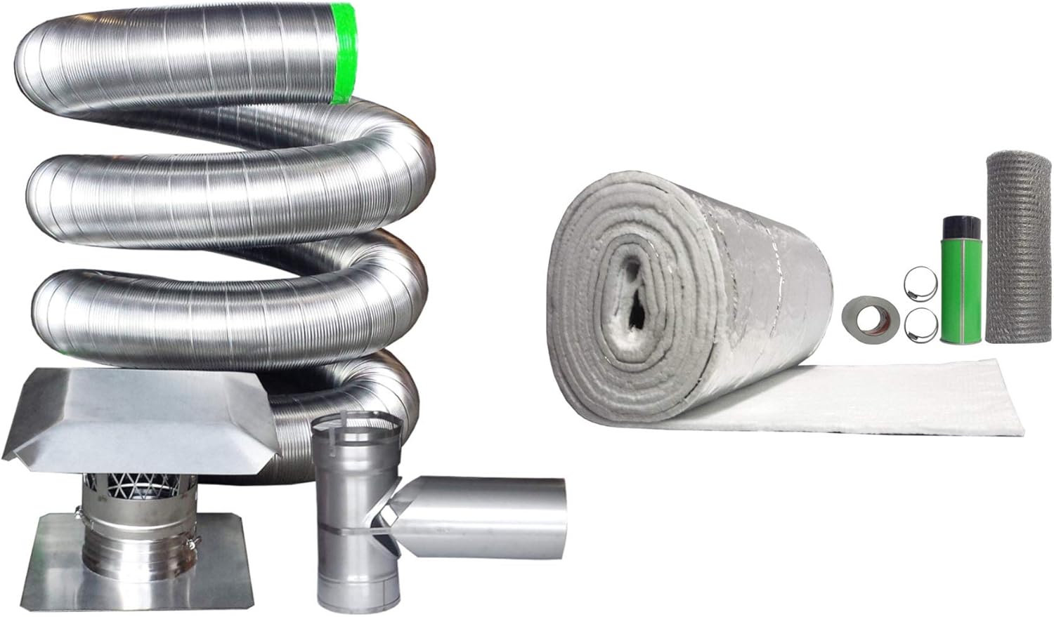 Rockford Chimney Supply Stainless Steel Flexible Chimney