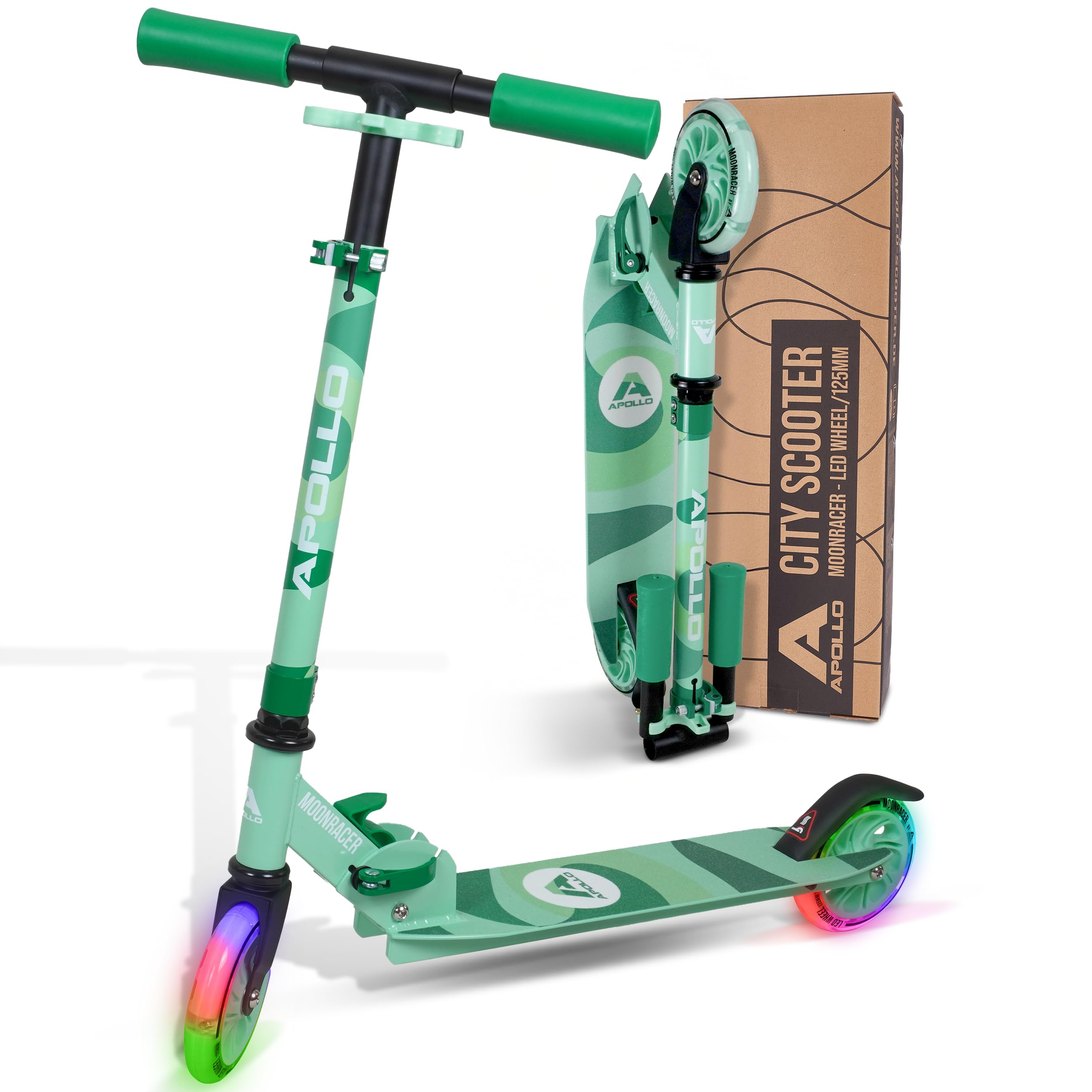 Apollo Retro Scooter Paradise | step met luchtbanden 12,5 inch