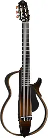 Violão Silent Cordas em Nylon SLG 200N TBS Brown Sunburst com Bag Yamaha