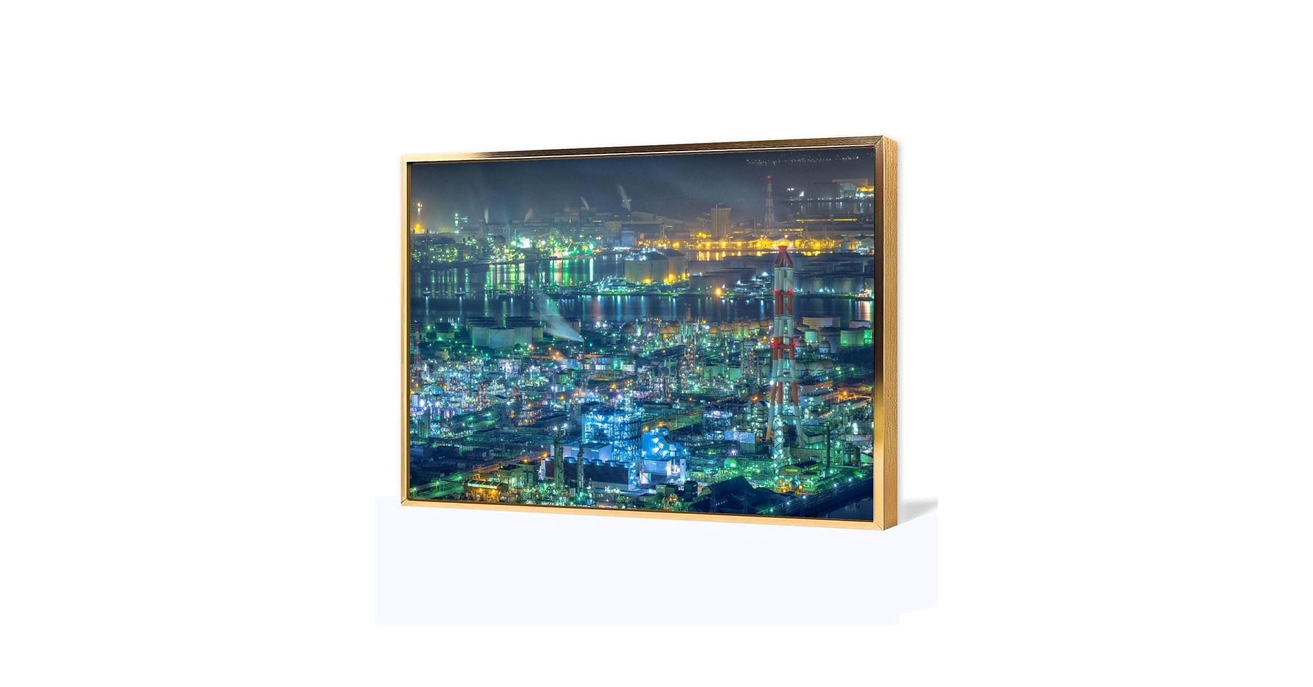 油絵 工場の灯りⅡ 油絵 工場の灯りⅡ 油絵 工場の灯りⅡ Amazon.co.jp: 絵画 岡山