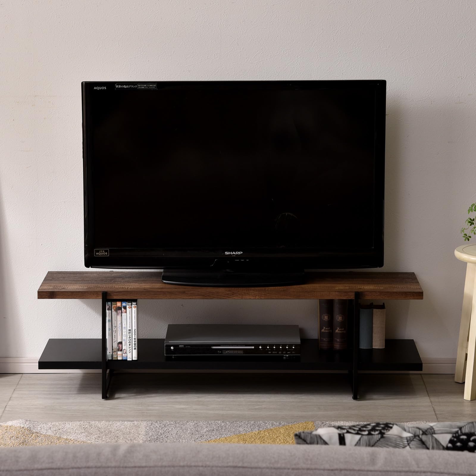 Amazon｜ワイエムワールド テレビ台 ローボード 50型まで対応 幅120 