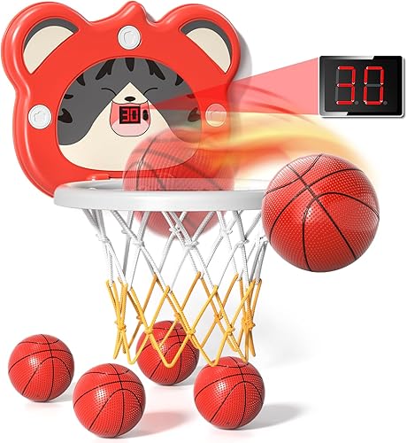 Bennol Aro de baloncesto para niños pequeños, regalos para niños de 2, 3, 4, 5 años, mini aro de baloncesto para interiores para niños de 1-3, 2-4,