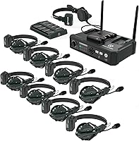 Vista 10 de Hollyland Solidcom C1 2 Usuarios 1100ft Full-Duplex Wireless Headset Sistema de intercomunicación para equipo de comunicación grupal Talk