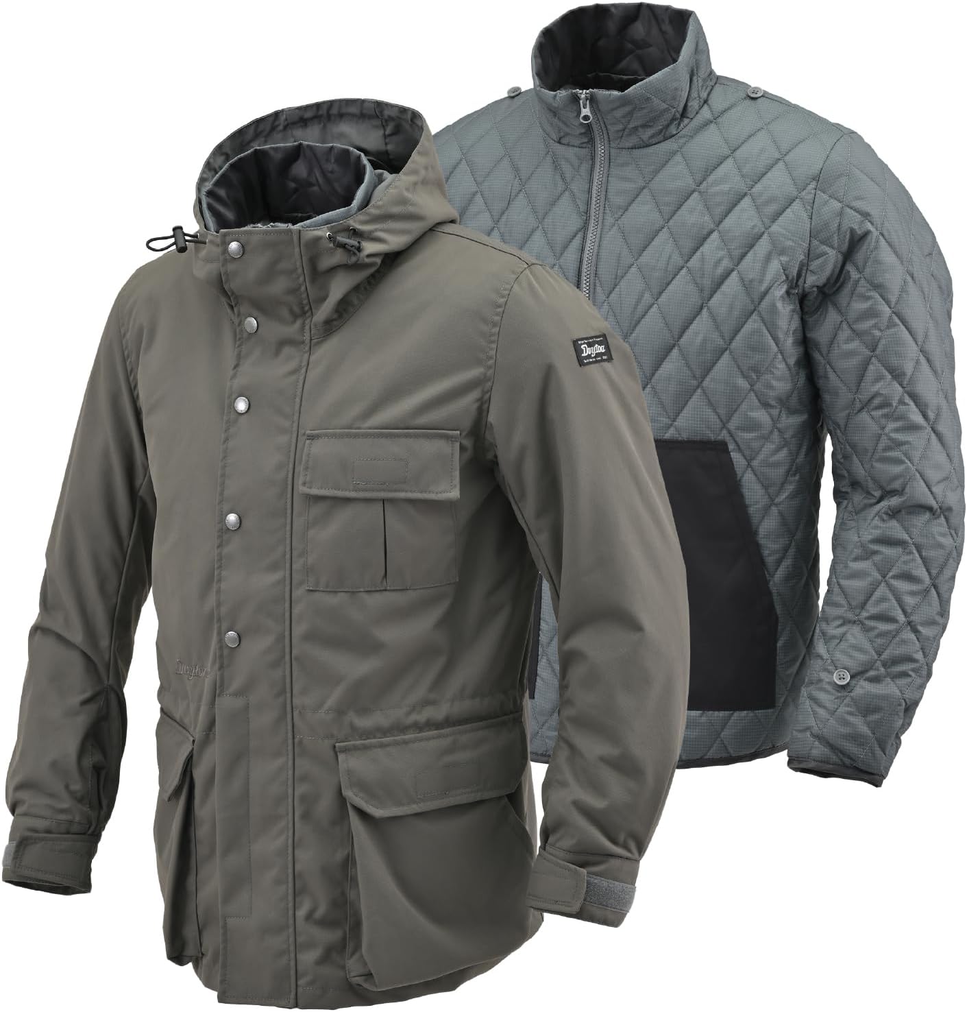 ソフトシェルジャケット ソフトプロテクター付属 防風 ストレッチ性