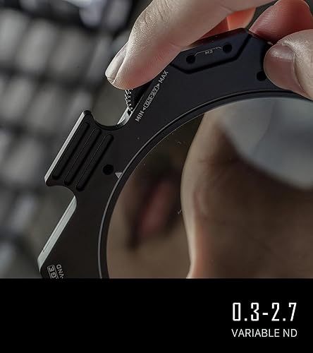 Miniatura 4 de Tilta ND variable de 3.740 in para Tilta Mirage | 1-9 topes de densidad neutra con viñeteado mínimo ND 0.3 ~ ND 2.7 | Color preciso | Sin sombra