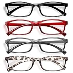 Gaoye +1.25 Multi Pack Reading Glasses - Blue Light Blocking Lenses, TR90 Frames, UV400 - Eyeglasses with Clear Vision