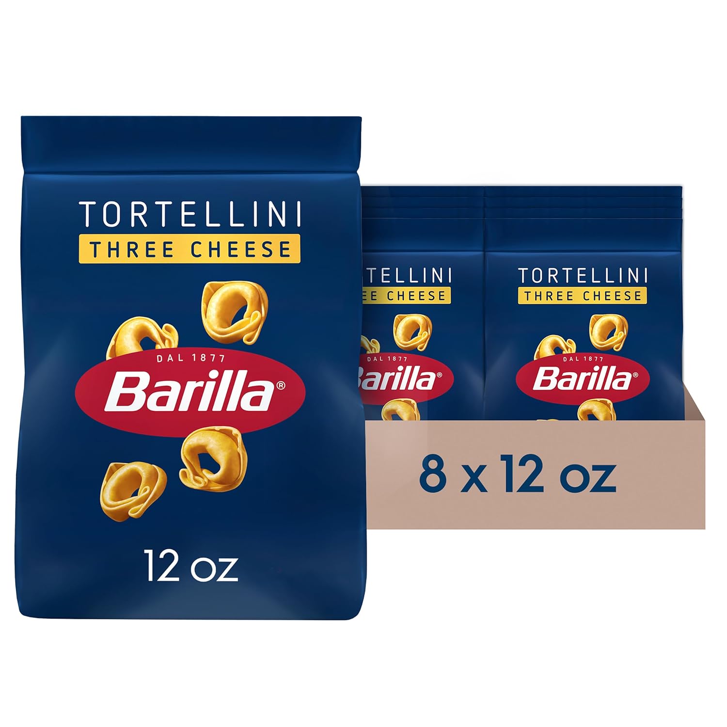 Pasta Tortellini tres quesos de Barilla Collezione