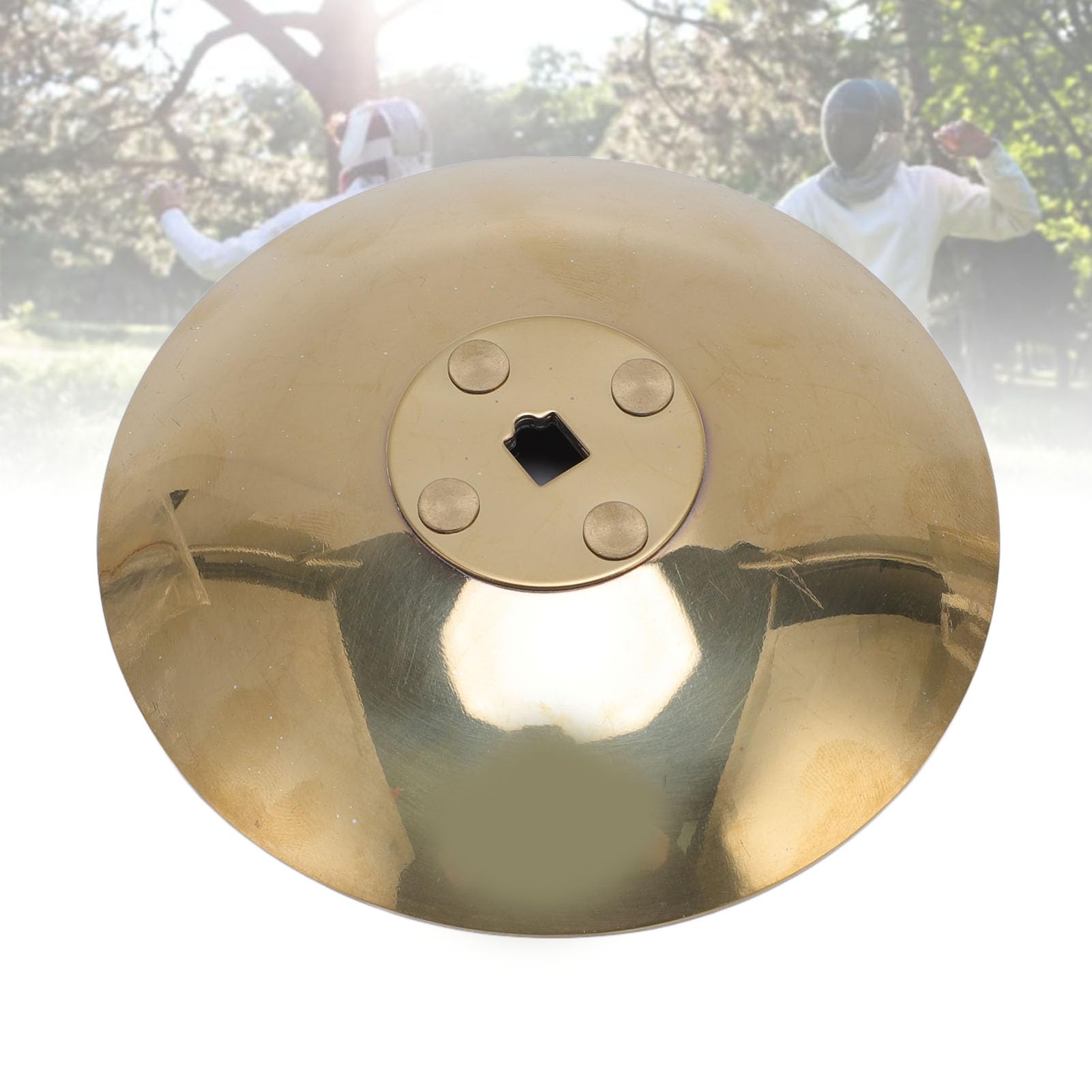 Stainless Steel Epee Hand Guard foils Puncture and Impacts, Ergonomic Design for Training and Competition