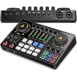MAONO Podcast Equipment Bundle: Audio Interface mixer with Dual XLR Input for Podcast Streaming - MaonoCaster E2 Gen2