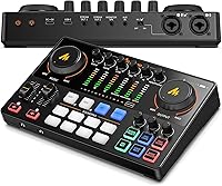 MAONO MaonoCaster E2 Gen2 Dual XLR Podcast Audio Interface Mixer Bundle - Crystal Clear Streaming & Recording Gear