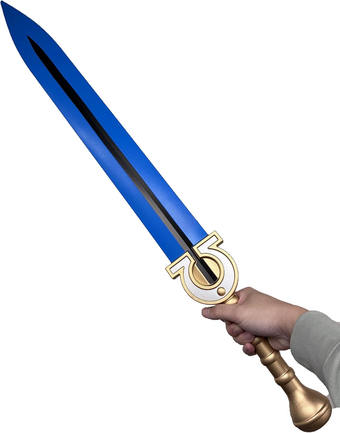 40" Fantasy WarH40k PU Foam Prop Sword for Costume, Halloween, Costplay, Gift, Ages 15+