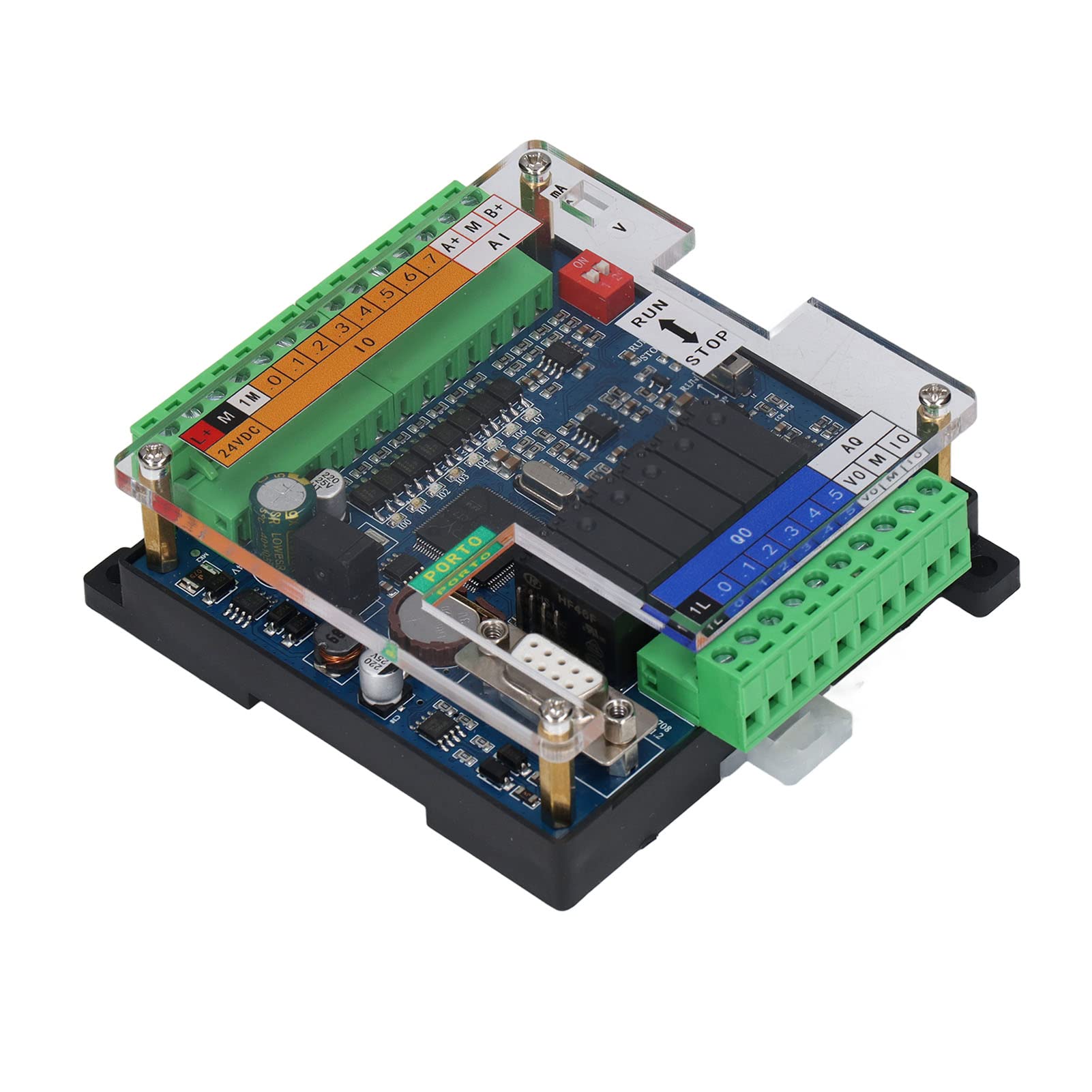 Scheda di Controllo Industriale Controller Logico Programmabile PLC CPU 222XP Accessorio Compatibile con S7 200 Per Controllo 24 V CC
