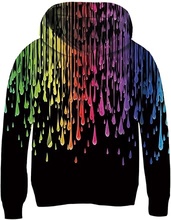 tie dye moletom com capuz new look