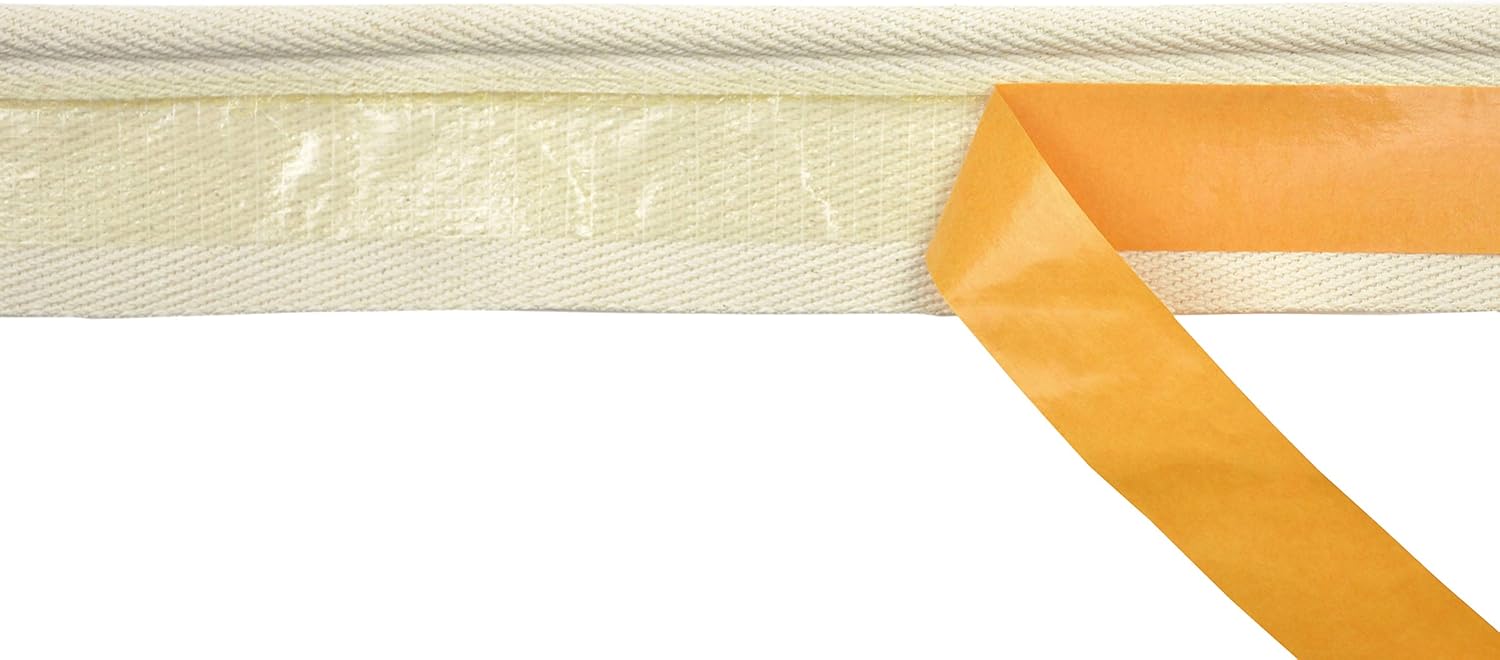 Floorigami, Easy Edge, Peel and Stick Binding, Carpet Tile-Edging, (1 Roll), (43 linear feet) - - 