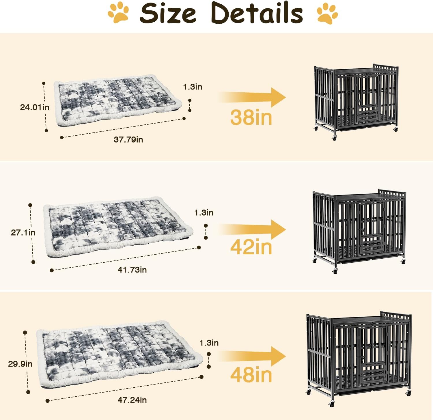Ultimate Comfort: Review of the Longvoyage 38-Inch Heavy-Duty Dog Crate Mat