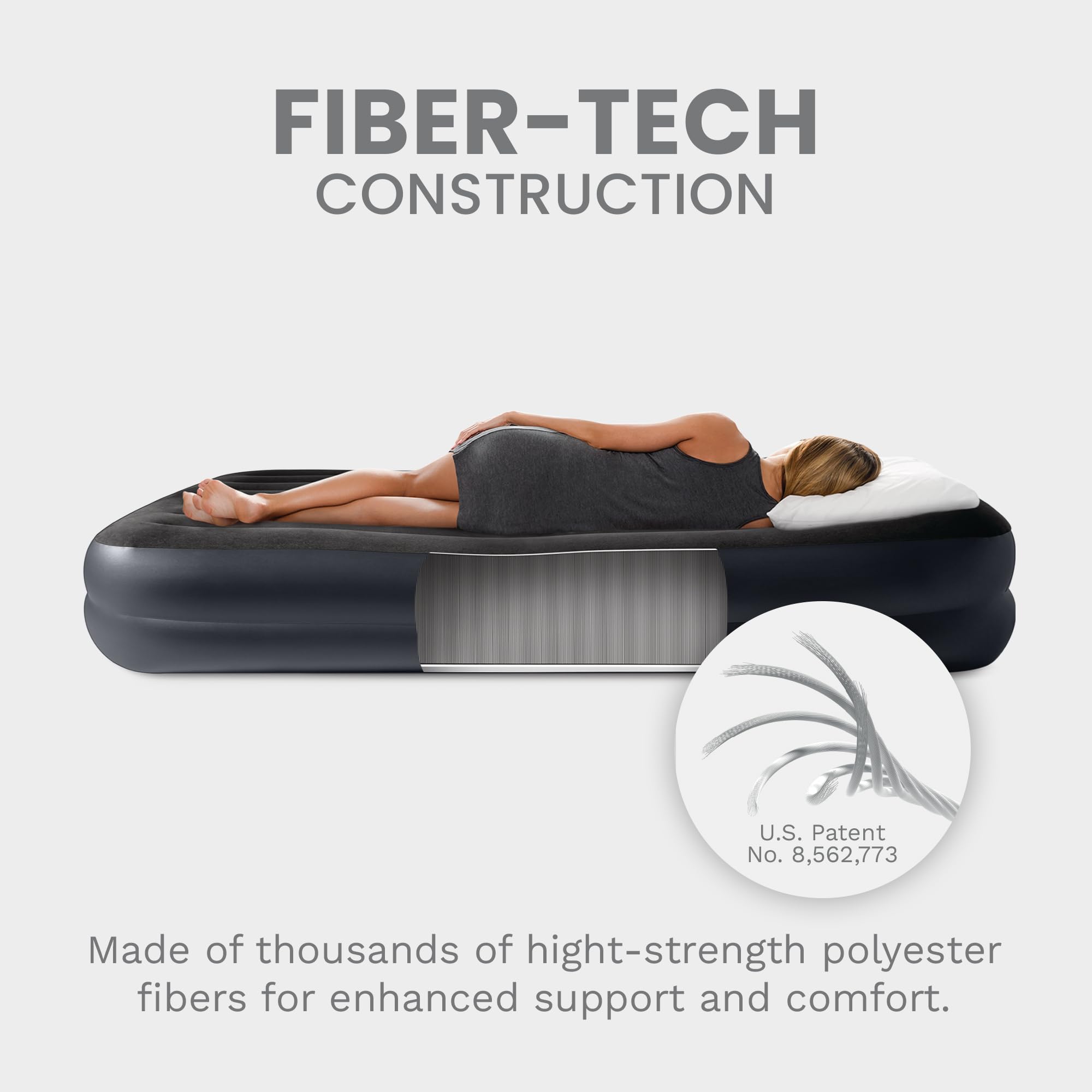 Amazon.com: Intex 64121ED Dura-Beam Plus Pillow Rest Air Mattress