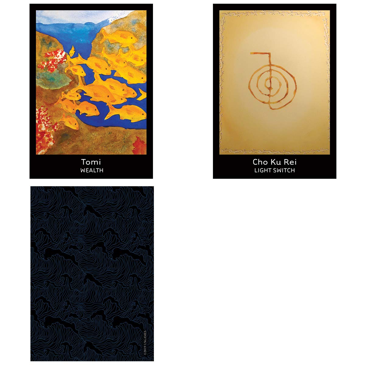 Amazon.co.jp: レイキ オラクル Reiki Oracle Deck & Guidebook 霊気