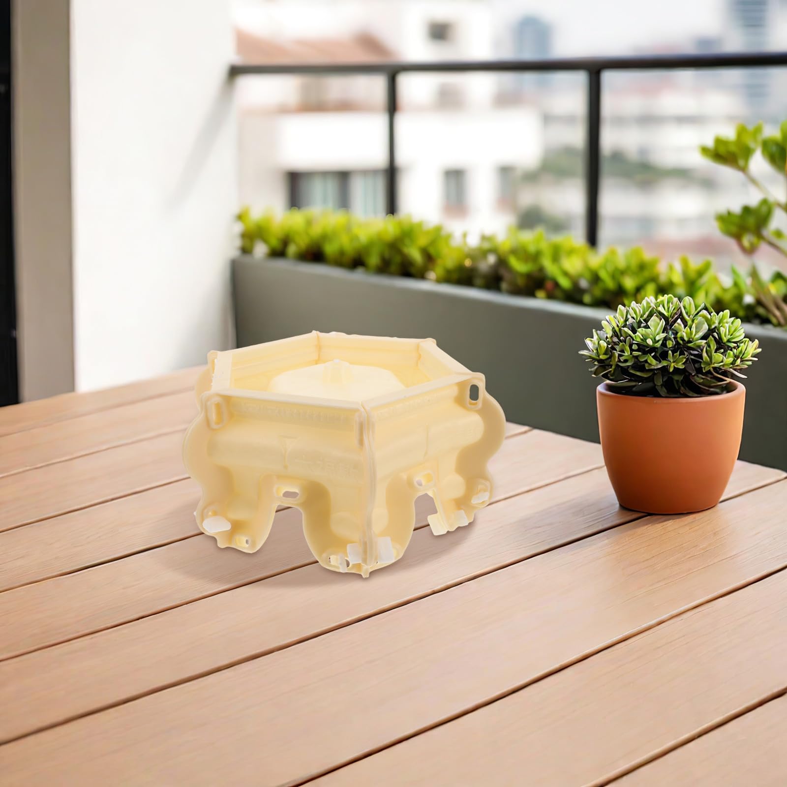 VANZACK Blumentopfform aus Kunststoff mit Präziser Verarbeitung und Müheloser Entformung Europäischer Stil für Indoor Dekoration und Selbstgemacht Enthusiasten für Zementpflanzgefäße