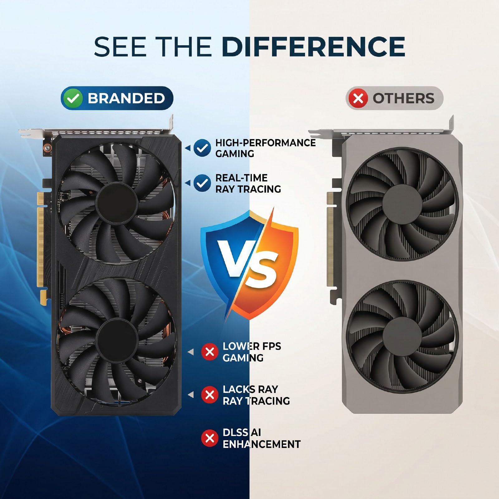 Dpofirs Karta Graficzna do Gier, 6 GB GDDR5 192-bitowa Karta Graficzna PCI Express 3.0 X16 1280 Core z Podwójnym Wentylatorem, HDMI DisplayPort, Obsługa Gier Komputerowych 1080P/1440P