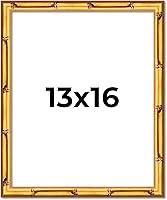 Vista 41 de Poster Palooza Marco de bambú dorado de 12 x 10 pulgadas de ancho, marco de madera maciza moldeado con plexiglás acrílico UV, respaldo de tablero