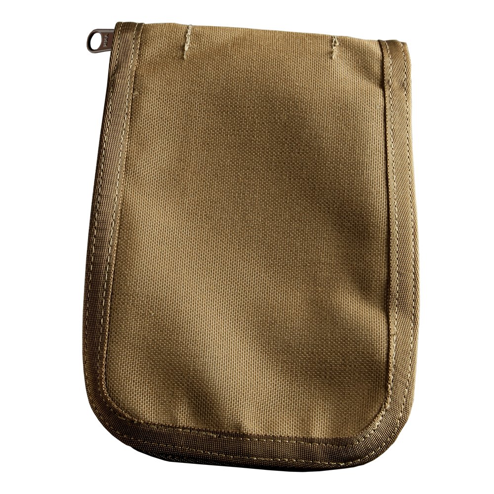 Rite In The Rain Pocket Notebook Cover Marrone Heavy Duty Cordura Tessuto Rugged Chiusura Zip 4 tasche per notebook 4 pollici 146, 946, 946T e 746